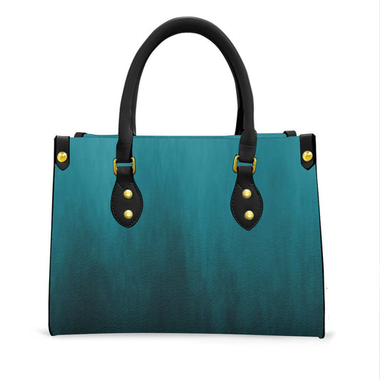 Custom Purse With Black Handle